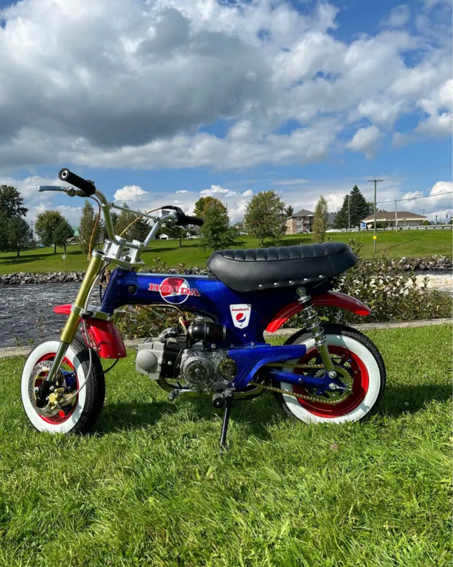 Dustin CT Honda CT70 1979 Pepsi Edition - Dustin CT Mini Moto