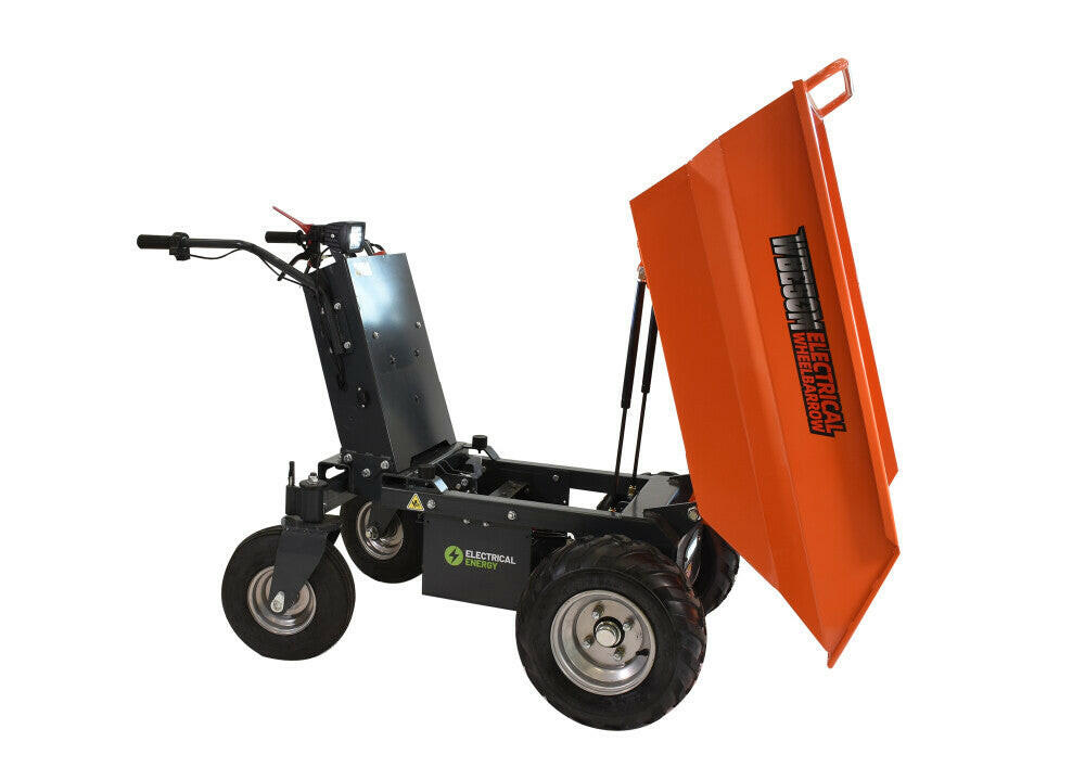 DUCAR - Brouette électrique E50M 48V-32Ah – Lumières - Dustin CT Mini Moto