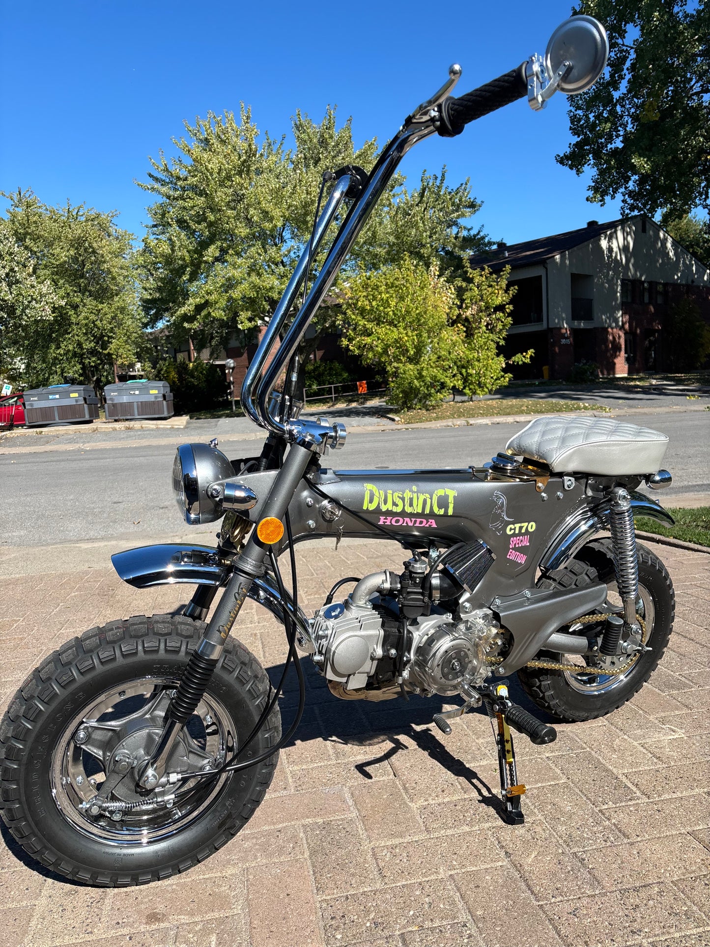 Dustin CT Honda CT70 1971 Style Californien