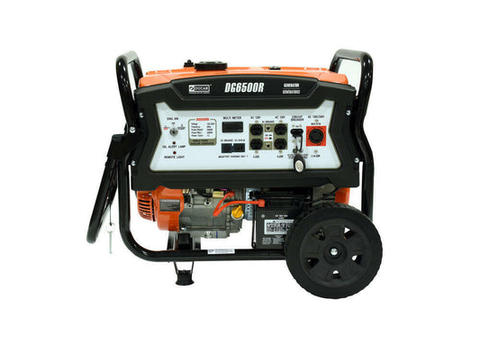 Génératrice DUCAR 6500W- 13CV Démarreur à distance - Dustin CT Mini Moto