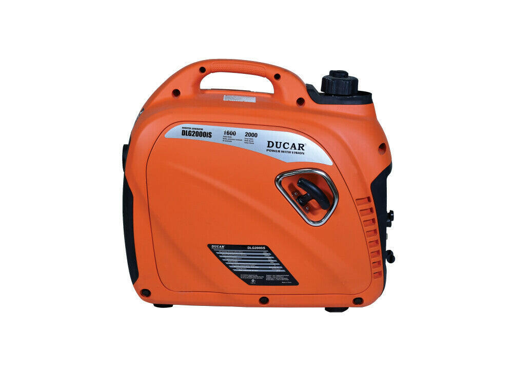 Génératrice silencieuse 2000W (Dual Fuel: Propane et essence) - Dustin CT Mini Moto