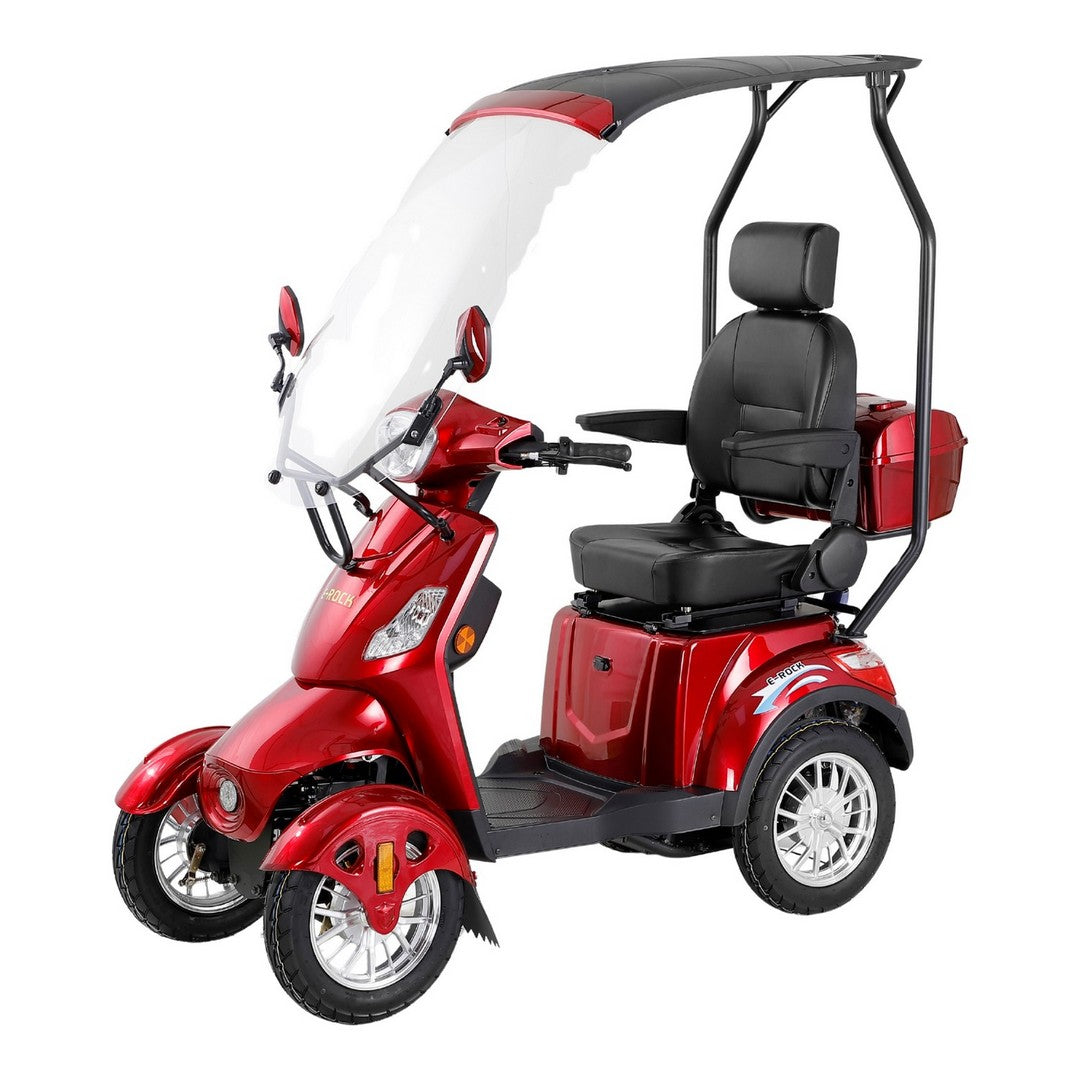 Quadriporteur E-Rock avec Toile - Mobilité et Confort - Dustin CT Mini Moto