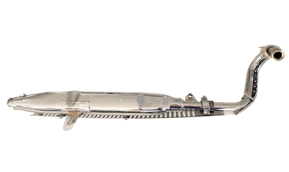 Pot d'échappement chromé pour HONDA CT70 K0 et CT70H HK0 - Dustin CT Mini Moto