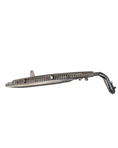 Pot d'échappement chromé pour HONDA CT70 K0 et CT70H HK0 - Dustin CT Mini Moto