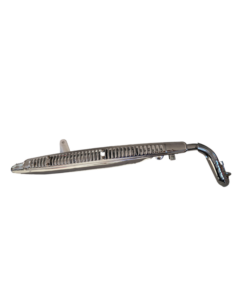 Pot d'échappement chromé pour HONDA CT70 K0 et CT70H HK0