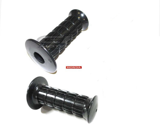 Honda black rubber grips